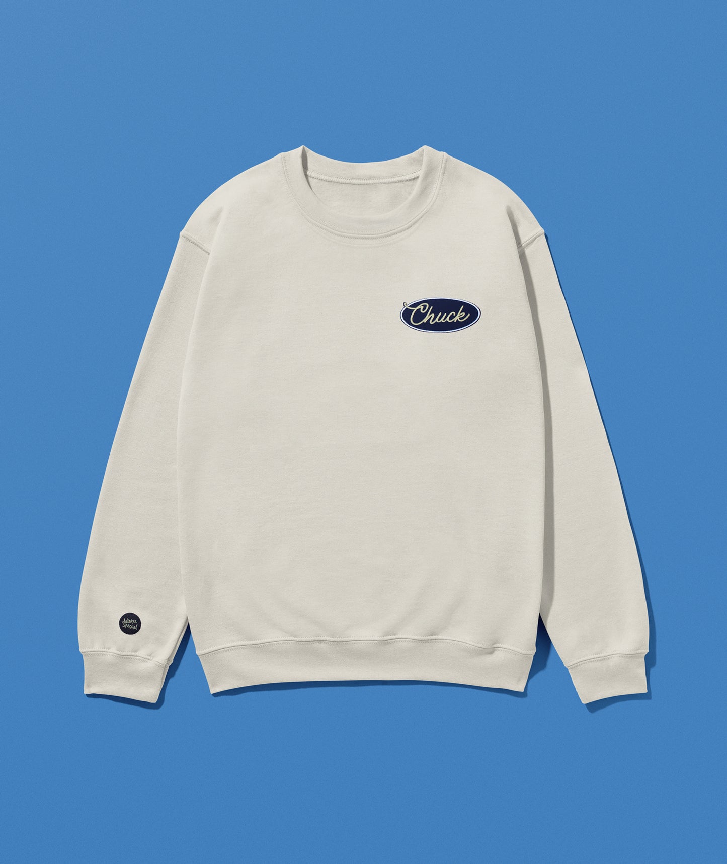 "Chuck" Charleston Crewneck Sweatshirt - Bone
