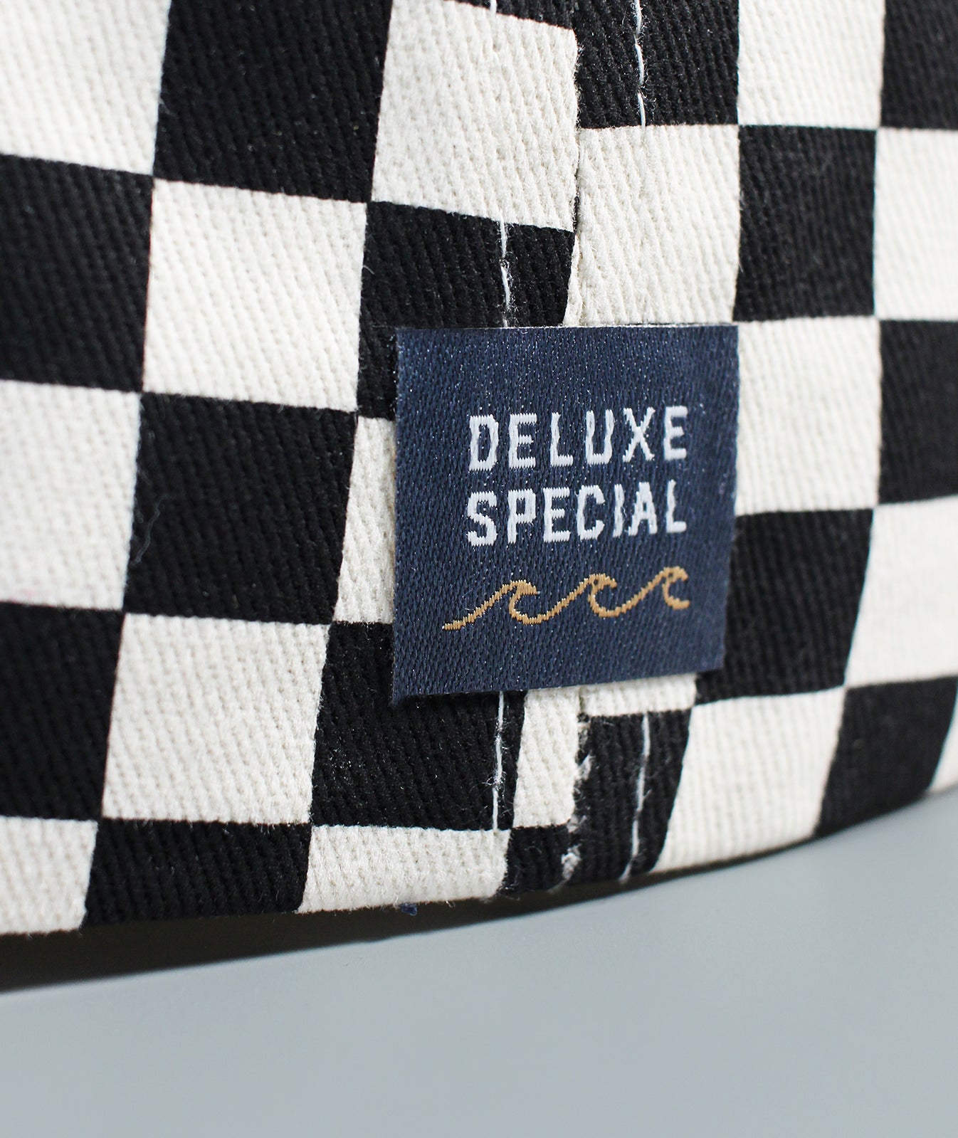 Sporty Folly Beach Checkerboard Kids Hat - Black