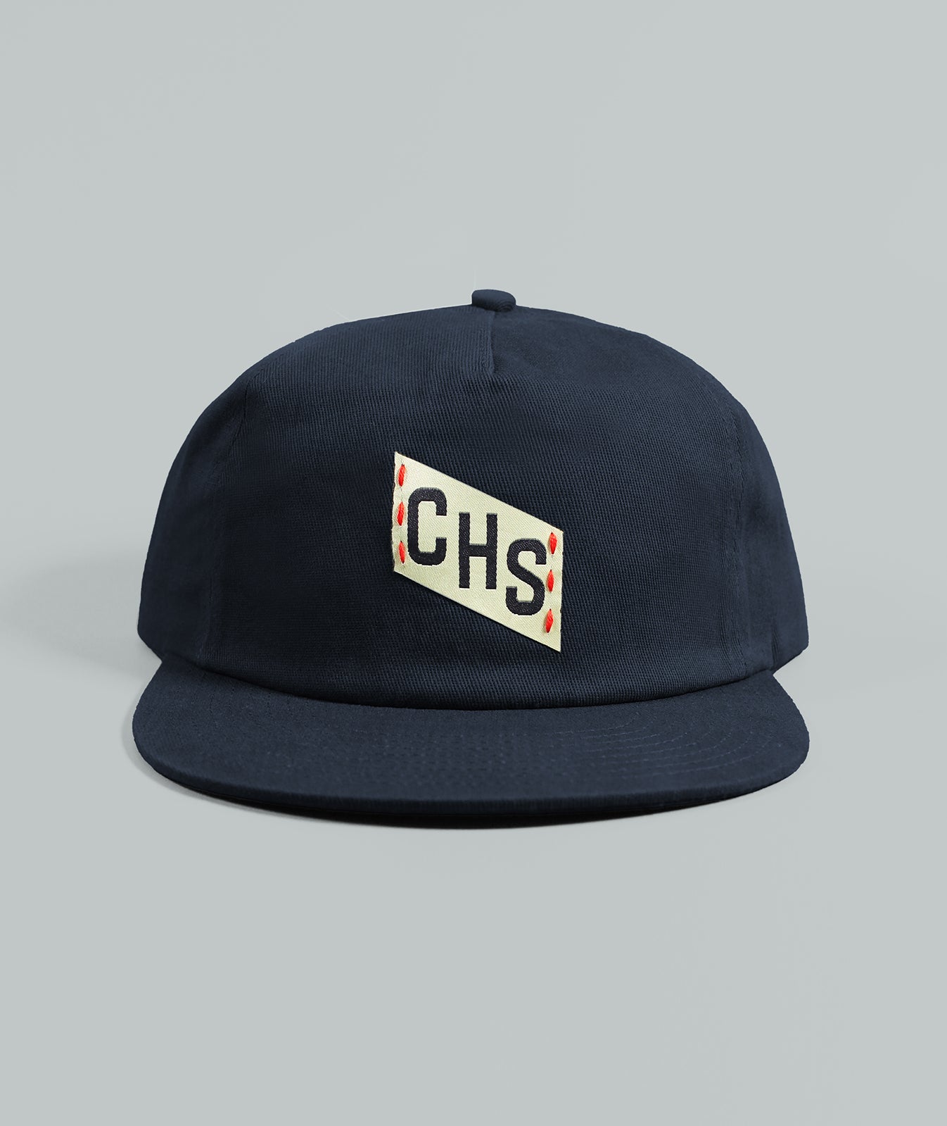 CHS Embroidered Brushed Snapback Hat - Marine