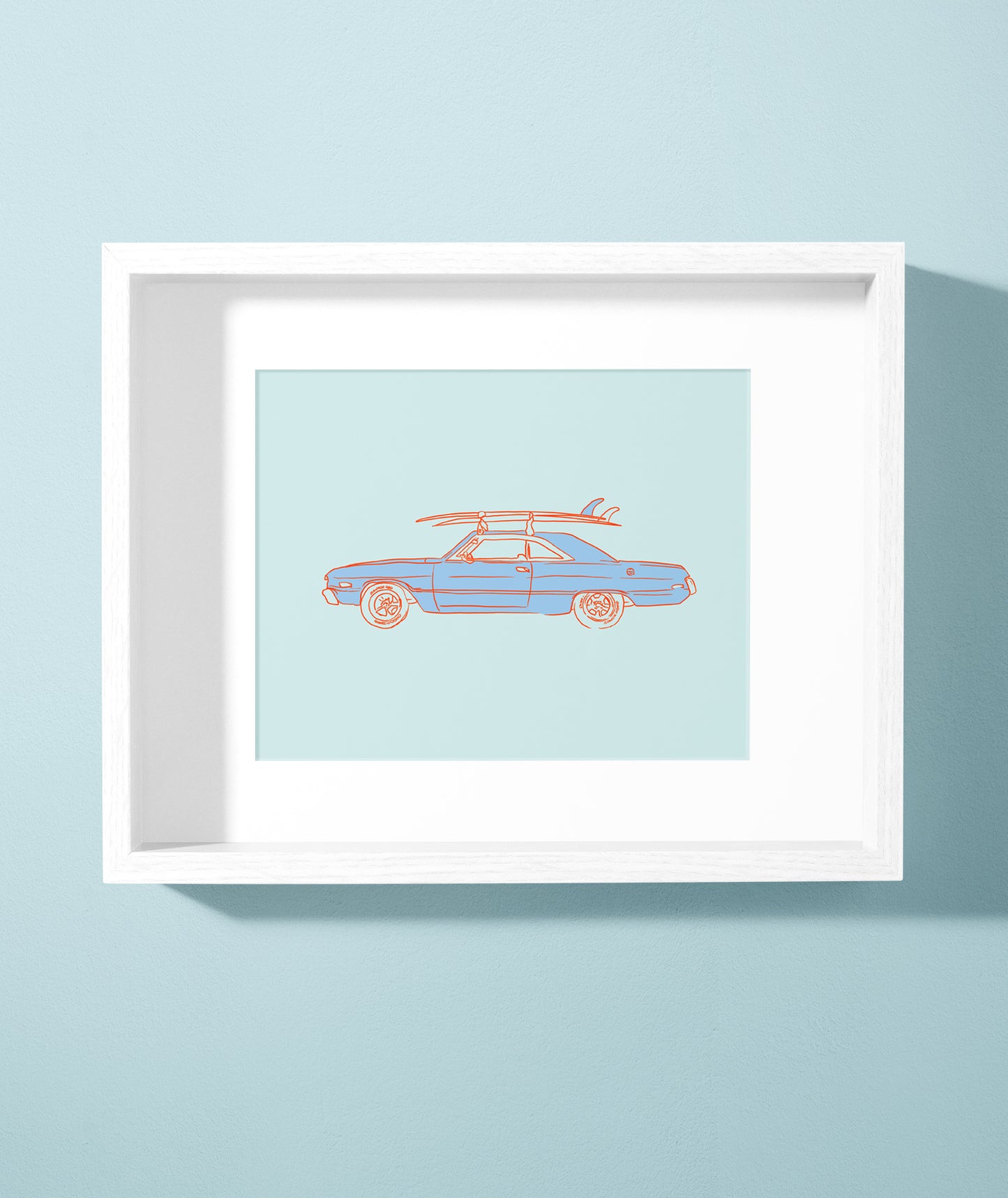 Seabird Auto 8x10 Print