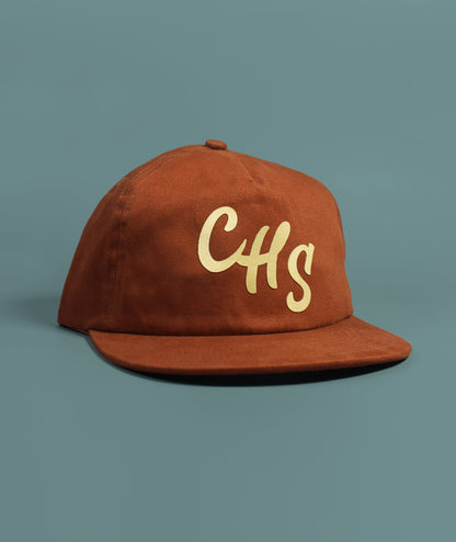 CHS Woven Patch Snapback - Rust