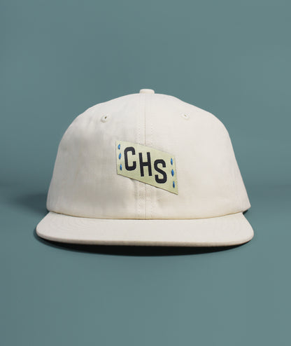 CHS Embroidered Brushed Hat - Eggshell