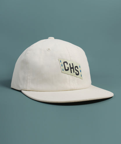 CHS Embroidered Brushed Hat - Eggshell