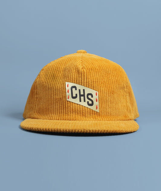 CHS Embroidered Corduroy Hat - Sunshine