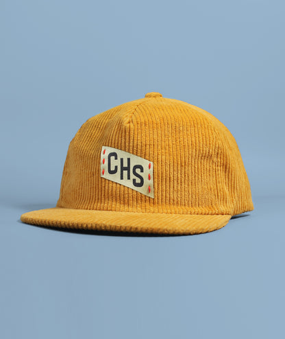 CHS Embroidered Corduroy Hat - Sunshine