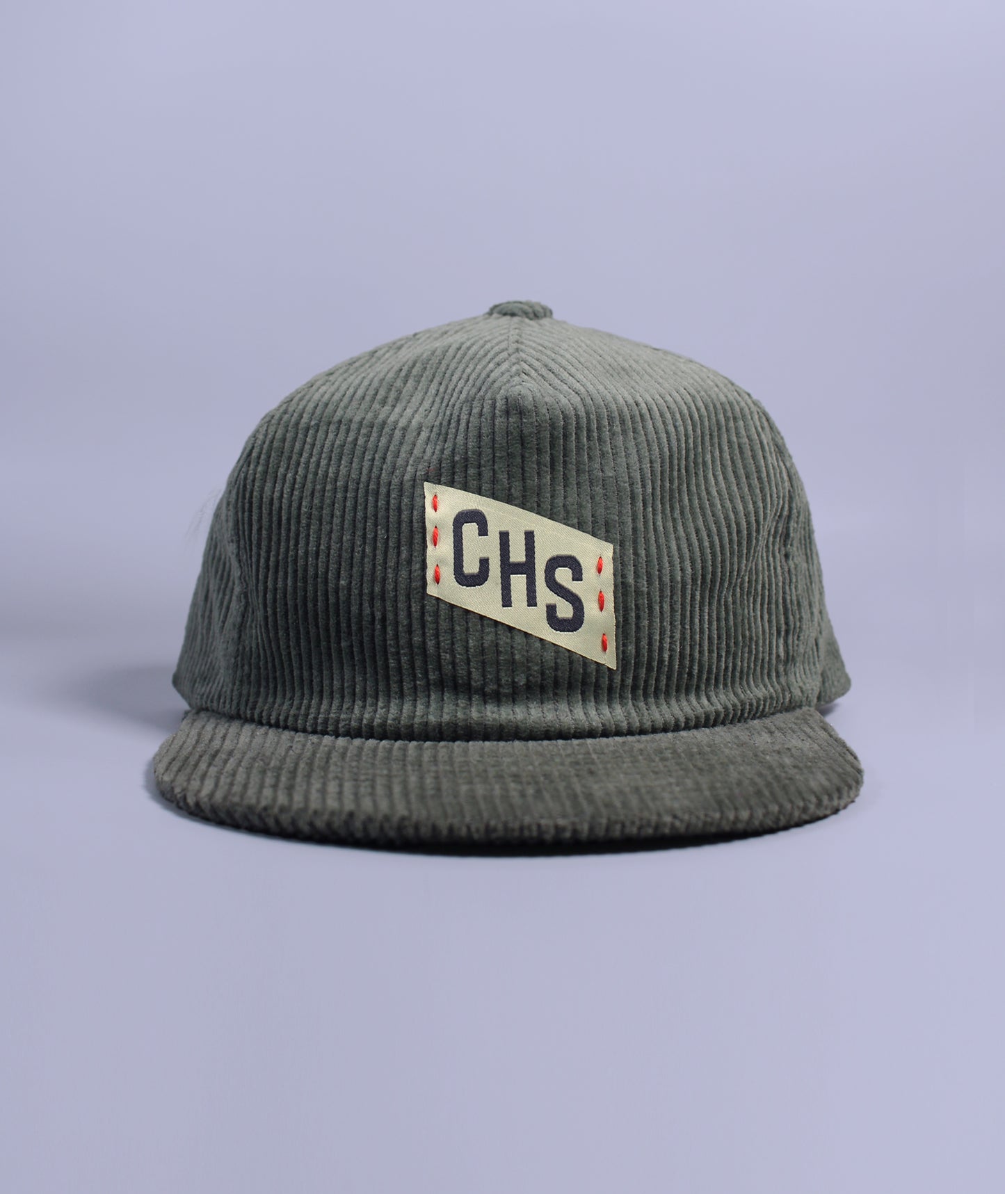 CHS Embroidered Corduroy Hat - Seaweed