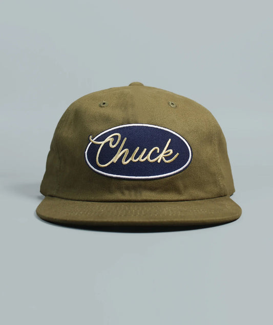 "Chuck" Brushed Snapback - Seaweed