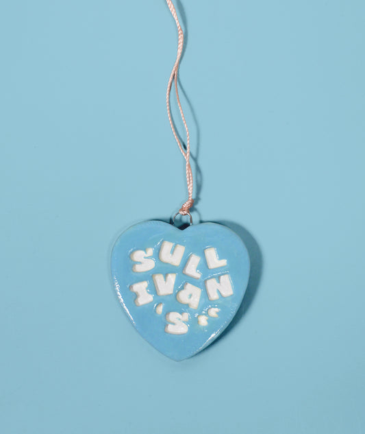 Sullivan's Island Heart Ornament
