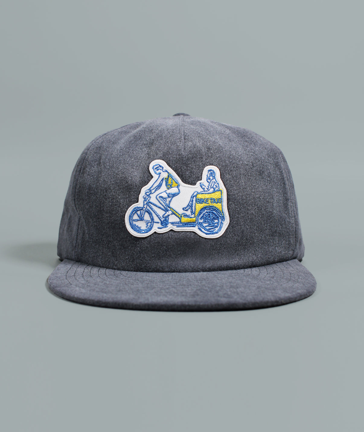 Bike Taxi Vintage Washed Hat - Slate