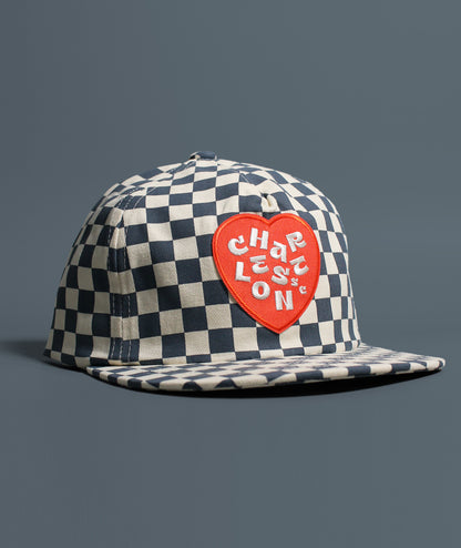 I Heart Charleston Checkerboard Hat
