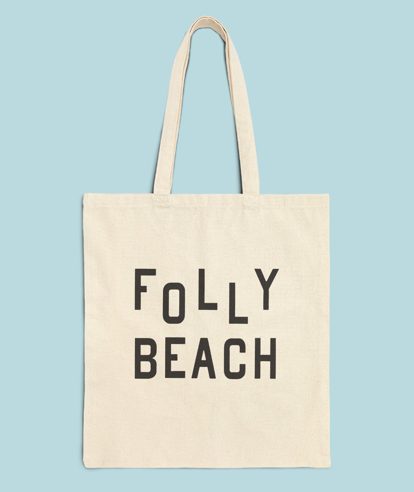 Folly Beach Old School Tote