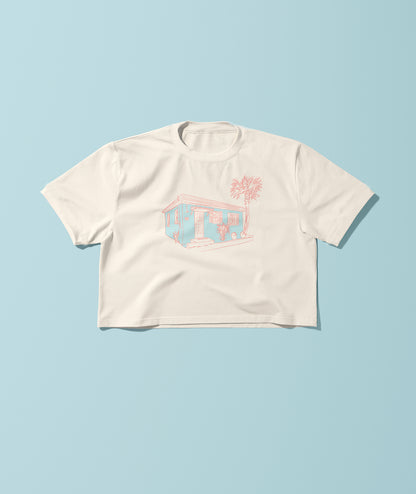 Beach Cottage Relaxed Cropped Tee