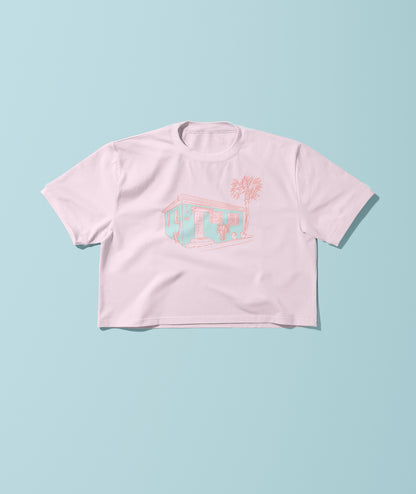 Beach Cottage Relaxed Cropped Tee