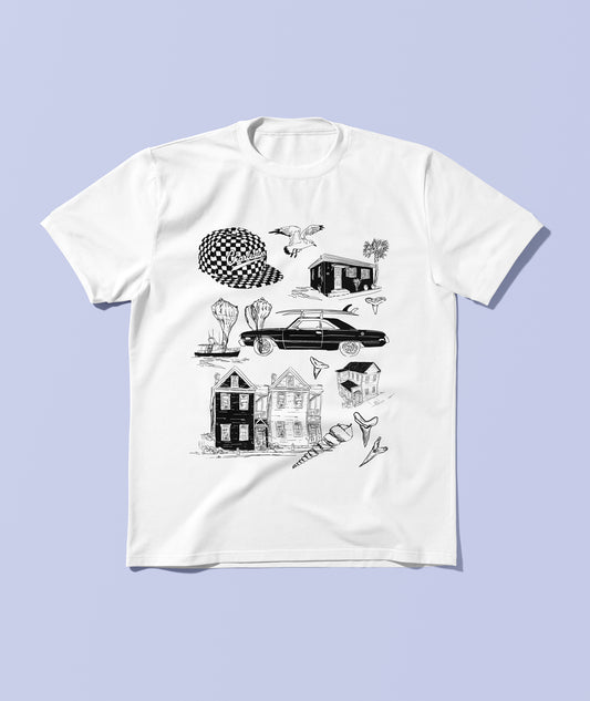 Deluxe Charleston Tee - Black