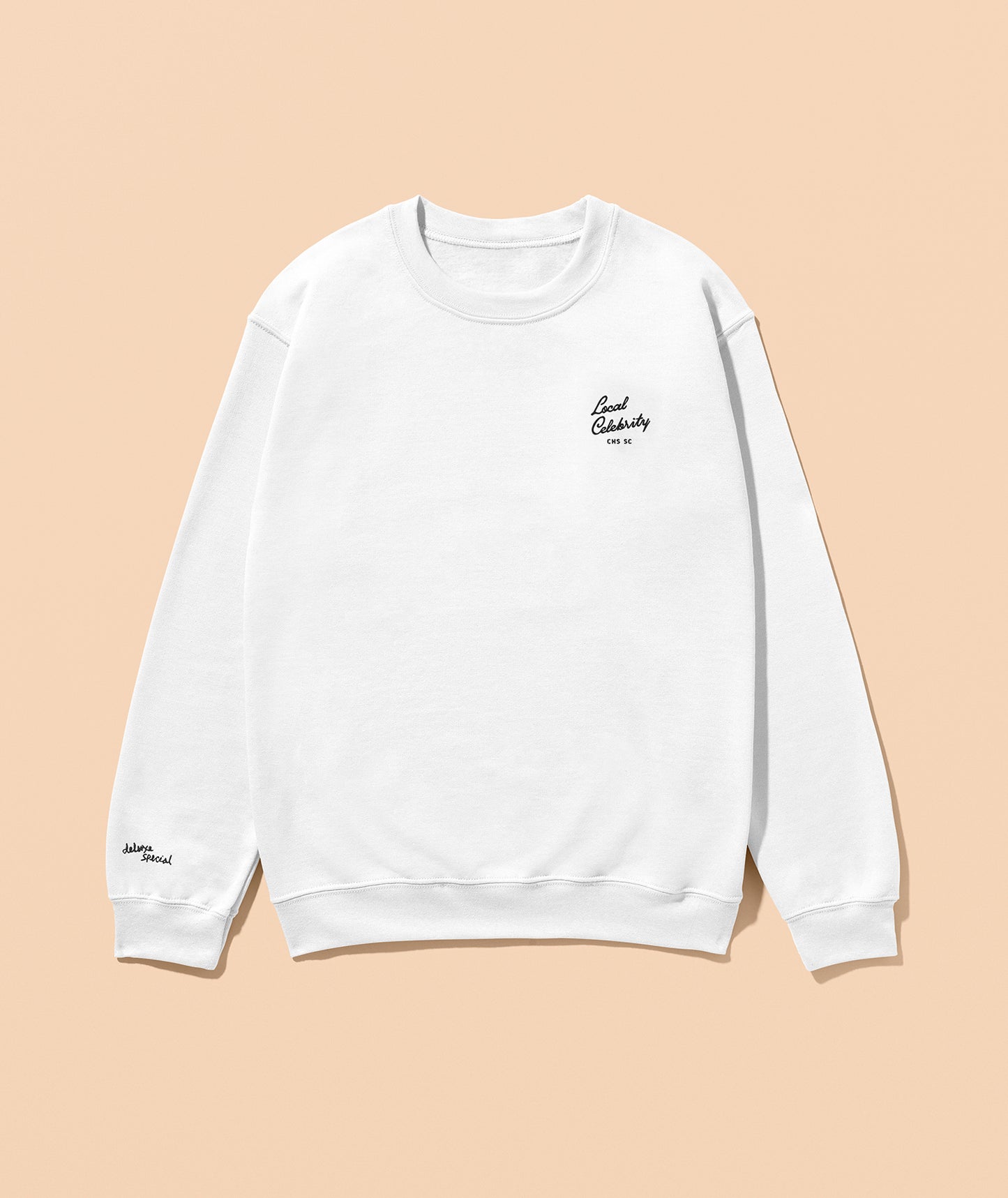 Local Celebrity Embroidered Crewneck Sweatshirt