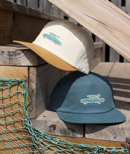 Seabird Surf Two-Tone Baseball Cap - Golden