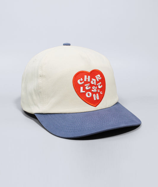 I Heart Charleston Two-Tone Baseball Cap