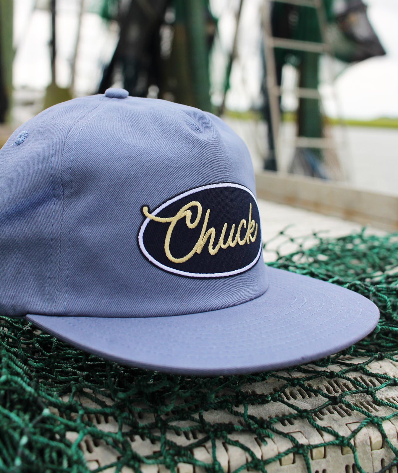 "Chuck" Brushed Snapback - Stormy