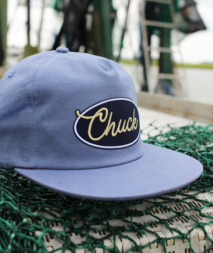 "Chuck" Brushed Snapback - Stormy