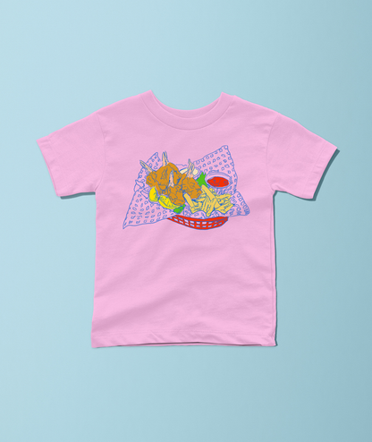 Shrimp Basket Kids Tee