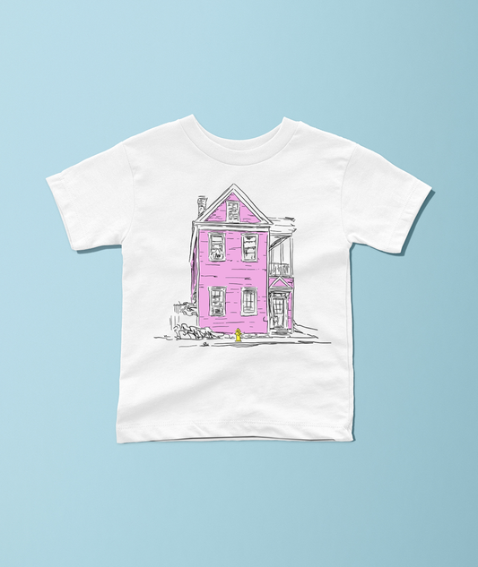 Charleston Single Kids Tee - Pink