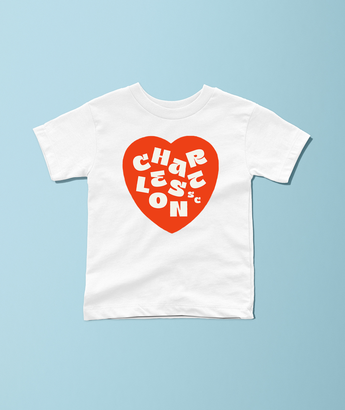 I Heart Charleston Kids Tee