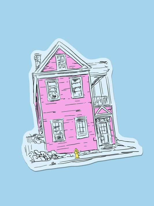 Charleston Single Sticker - Pink
