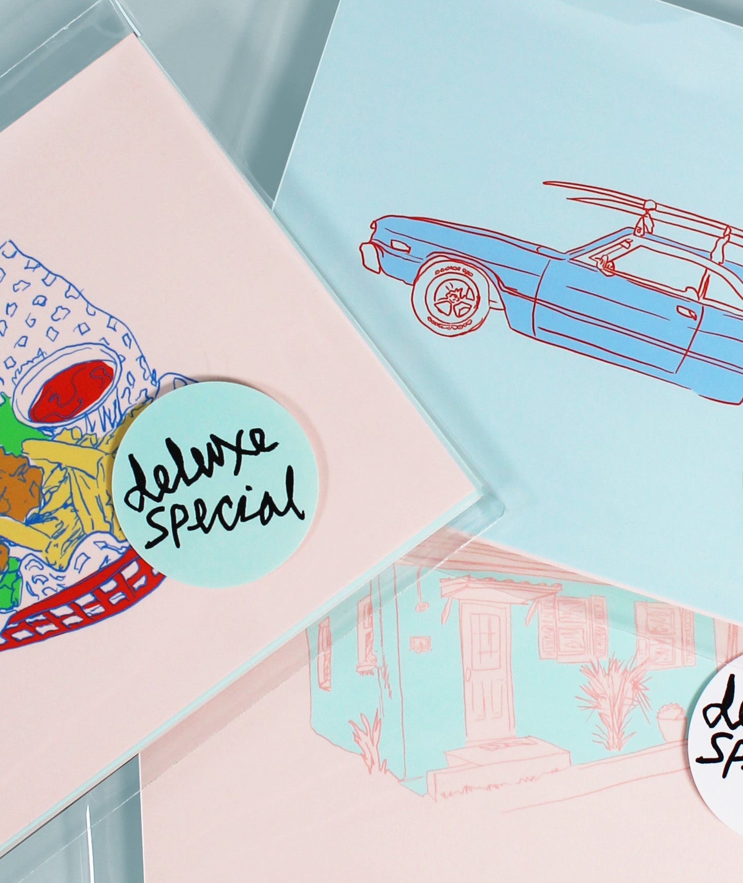 "Wish You Were Here" Postcard Set