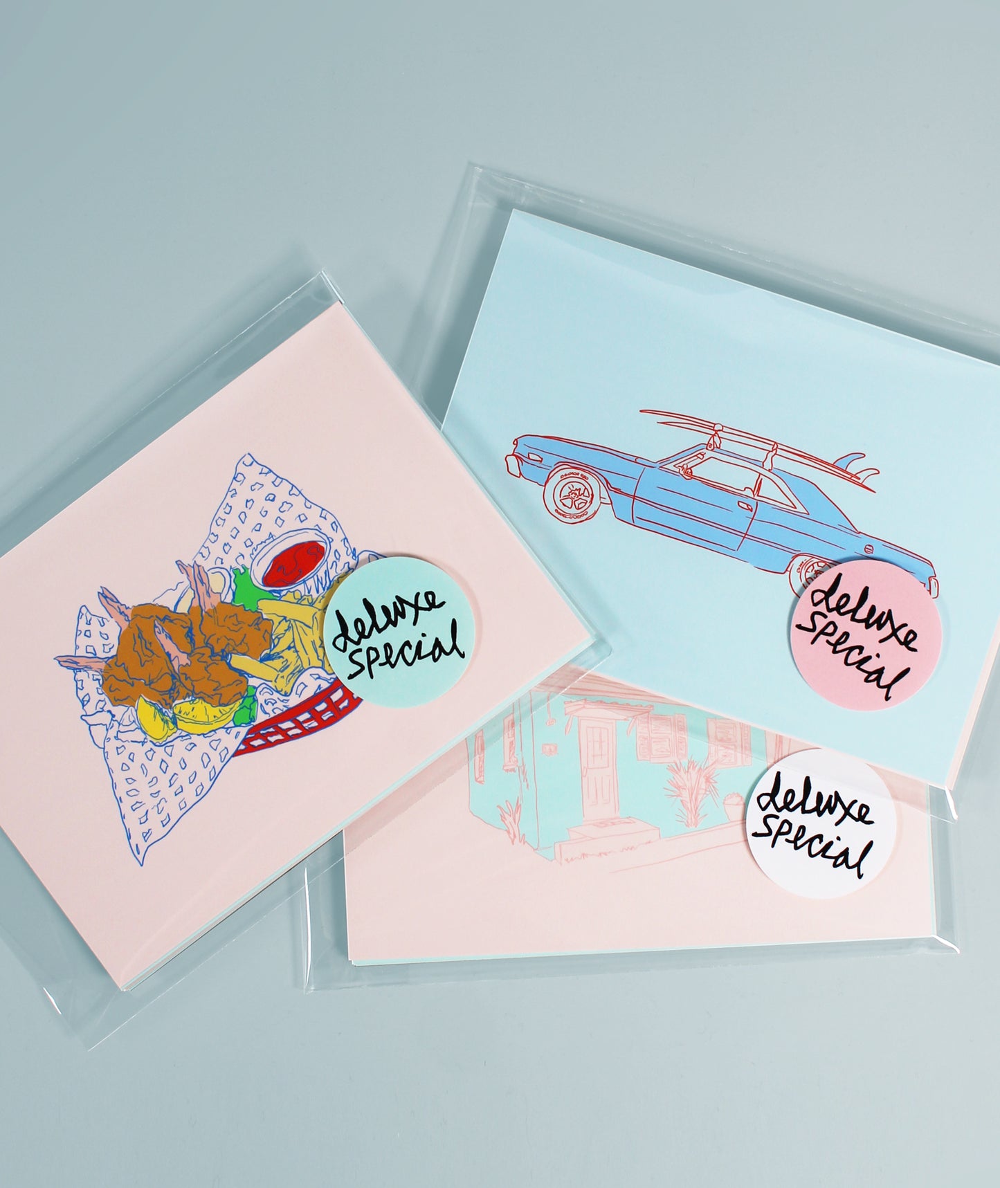 "Wish You Were Here" Postcard Set
