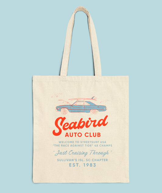 Seabird Auto Club Tote